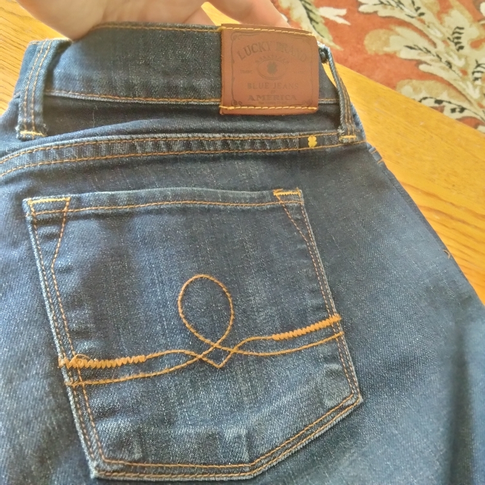 Lucky Brand Sofia Boot Cut Cotton Blue Jeans Size 10/30 Regular